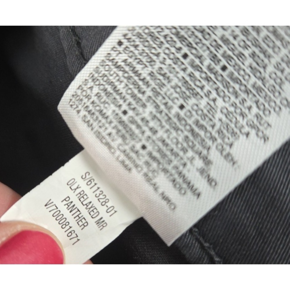 OLD NAVY Crop Capri Chino Pants‎ Womens 18 Charcoal Gray Comfort Stretch NEW - Picture 7 of 11